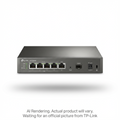 Omada Access 6-Port Gigabit Switch with 4-Port PoE+