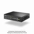Omada 8-Port 2.5GBASE-T and 2-Port 10GE SFP+ Smart Switch with 8-Port PoE+