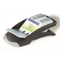 DURABLE VISIFIX Desk Business Card File, 100 Pockets, A-Z Guides, Graphite/Black (241301)