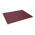 DURABLE Contoured Edge Red Desk Pad 26" x 19" - Non-slip, Glare-free Desk Mat Surface for an Organized and Protected Workstation, Desk Mat for Desktop