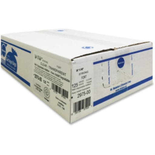 Clear 35" x 50" Strong Ultra 125's Bags
