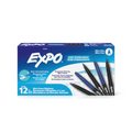 EXPO Wet Erase Marker, Semi-Permanent Markers, Blue, Ultra Fine Tip, 1 Unit