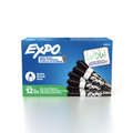 EXPO Dry Erase Marker, Low Odour Ink, Black, Bullet Tip, 1 Unit