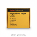Kodak PROFESSIONAL Inkjet Photo Paper, Glossy / 25