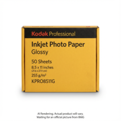 Kodak PROFESSIONAL Inkjet Photo Paper, Glossy / 25