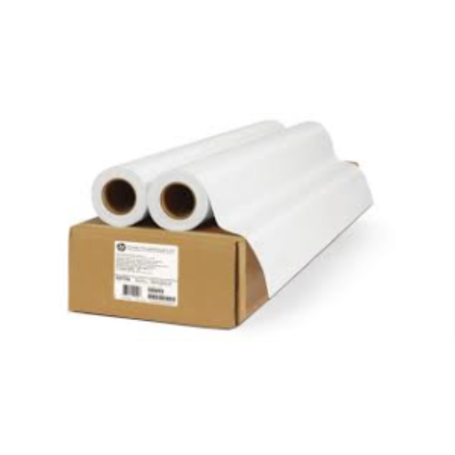 HP Everyday Adhesive Matte Polypropylene, 2 pack 180 microns (7.1 mil) ? 120 g/m? ? 36 in x 75 ft ? 2-pack