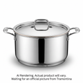 Tramontina 6 Qt Covered Sauce Pot - Tpc Ss Induction Gourmet