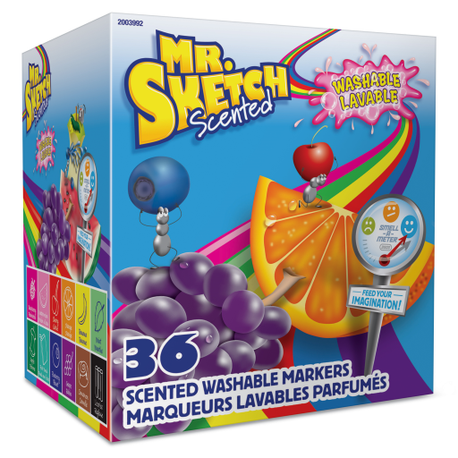 Mr. Sketch Scented Washable Markers , Asst, 36 Pack