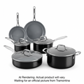 Tramontina 10 Pc Cookware Set - Ind Alum, Cer Ns -