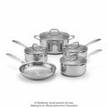 Tramontina Tempo Tri-Ply Base Stainless Steel Cookware Set, 7 Pc