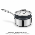Tramontina 2.2Qt Cov Sauce Pan-Ss Tpc-Cer-Nat-Bos