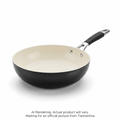 Tramontina 11In Stir Fry-Al Ind-Pe-Cer-Blk-Mas