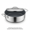 Tramontina 6.5Qt Cov Casserole-Ss Tpc-Cer-Nat-Ark