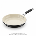 Tramontina 10In Fry Pan-Al Ind-Pe-Cer-Blk-Mas