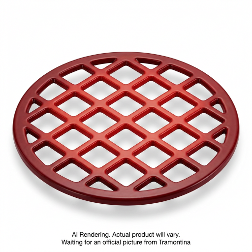 Tramontina 7In Rd Trivet-Ci-Pe-Red