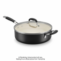 Tramontina 11In Cov Skillet-Al Ind-Pe-Cer-Blk-Mas