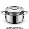 Tramontina Signature 5 Quart Tri-Ply Clad Stainless Steel Covered Dutch Oven