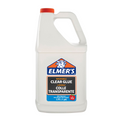 Elmer's Liquid School Glue, Clear, Washable, Great for Making Slime, 3.78 L
