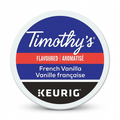 A single high-resolution Timothy's French Vanilla K-Cup pod on a clean white background.