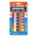 Elmer?s Colour 'n Glitz Glue Sticks Variety Pack, Includes Disappearing Purple Glue Sticks, Washable, Assorted Colours, 6 Grams, 12 Count