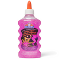 Elmer's Liquid Glitter Glue, Washable, Great for Making Slime, Pink, 6 oz (177 mL)