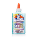 Elmer's Metallic Liquid Glue, Great for Making Slime, Washable, Teal, 5oz.