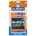 Elmer?s Re-Stick School Glue Sticks, 8g (0.28oz.), 6 Count
