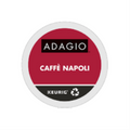 COFFEE-K CUP ADAGIO CAFFE NAPOLI DARK ROAST 24/BX