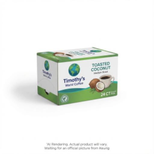 Timothy'S? Coffee Single Serve - Timy Kc Rs Toasted Coconut 24Ct Sl
