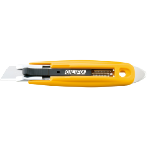 SK-9 Semi-Auto Self-Retracting Safety Knife w/ Pick