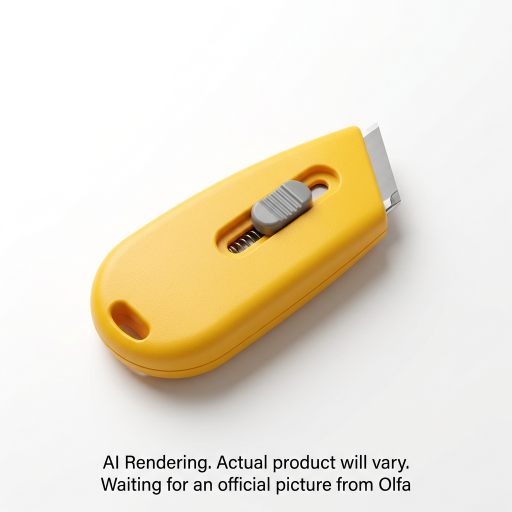 OLFA TK-4Y Yellow Multi-Purpose Touch Knife - 1 Unit