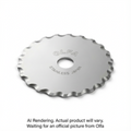OLFA 45mm WAB45-1 Stainless Steel Wave Blade, 1pk