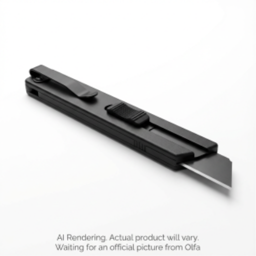 OLFA 9 mm 180 Metal Precision Knife with Solid Blade