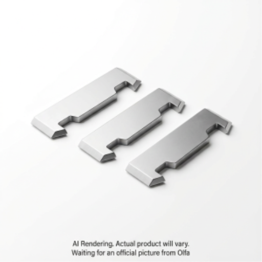 OLFA PB-800 Plastic, Laminate Replacement Blades, 3pk