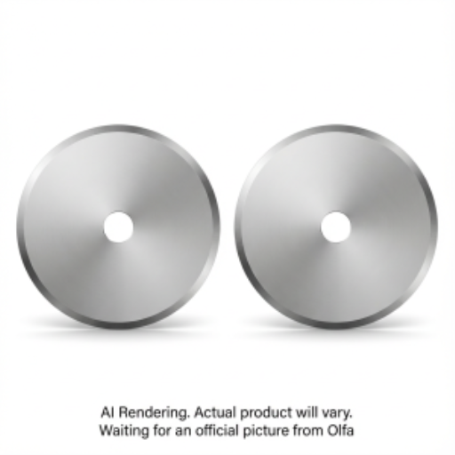 OLFA 60mm RB60H-2 Endurance Rotary Blade, 2pk