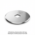 OLFA 60mm RB60-1 Tungsten Steel Rotary Blade, 1pk