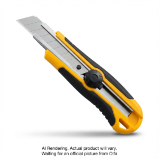 OLFA 25mm H-1 Rubber Inset Utility Knife