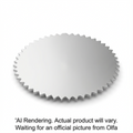 OLFA 45mm PIB45-1 Stainless Steel Pinking Blade, 1pk