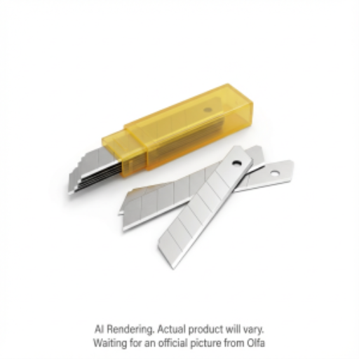 OLFA 9mm AB-50S Stainless Steel Snap Blades, 50pk
