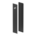 (CUSMA form attached) Rakabot Titan 6 Tier  powder coated side panel MATE BLACK