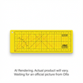 OLFA RM-HG-01/YEL 6" x 18" Double Sided Rotary Mat, Yellow