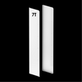 (CUSMA form attached) Rakabot Titan 7 Tier powder coated side panel PURE WHITE