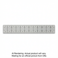 OLFA QR-1x12 1" x 12" Frosted Acrylic Ruler
