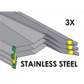 (CUSMA form attached) Rakabot Titan 3x shelves of 47 inches wide STAINLESS 304 #4