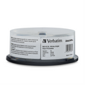 Verbatim BDR DL 50G 8X WL DL+ WHT IJ HUB 25SP