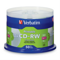 Verbatim CDRW 80/700 12X VRB DL+ SLV IJ BH 50SP
