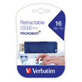 Verbatim 16GB USB Blue Retract