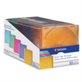 Verbatim CD/DVD COLOR SLIMCASES 50PK