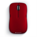 Verbatim Wireless Opt. Mouse, Commuter - Red