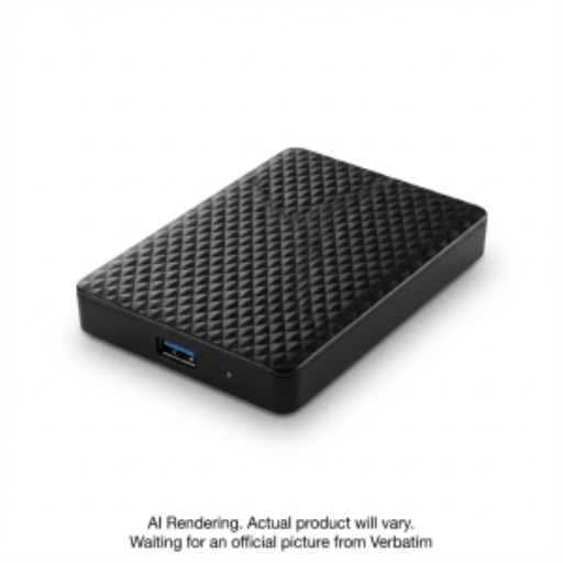 Verbatim 4TB Store'n'Go Portable Hard Drive GEN2 USB 3.0 Black (15mm)
